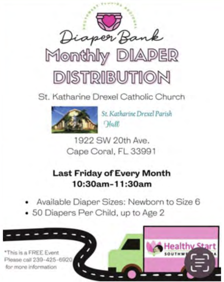 Diaper Distribution | Friday April 25